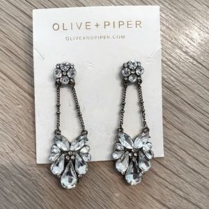 Olive + Piper earrings, brand new